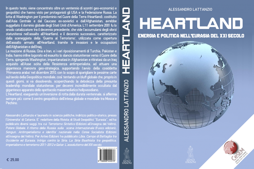 Nuovo libro Cesem: HEARTLAND. Energia e politica nell'Eurasia del XXI secolo