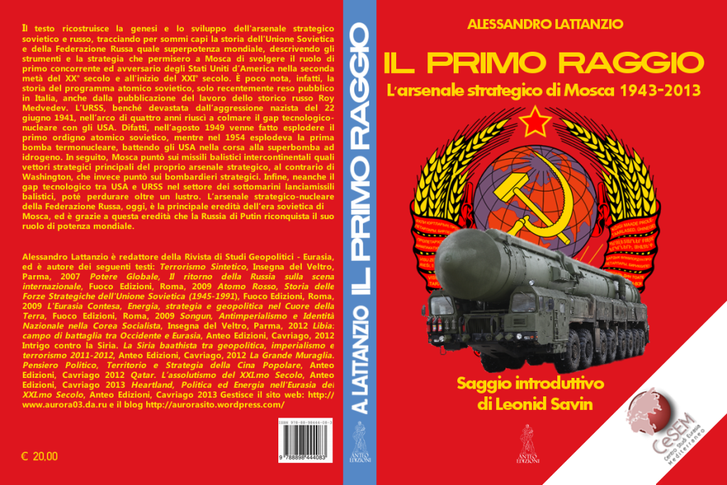 Nuovo libro Cesem: Il primo raggio. L’arsenale strategico di Mosca 1941-2013