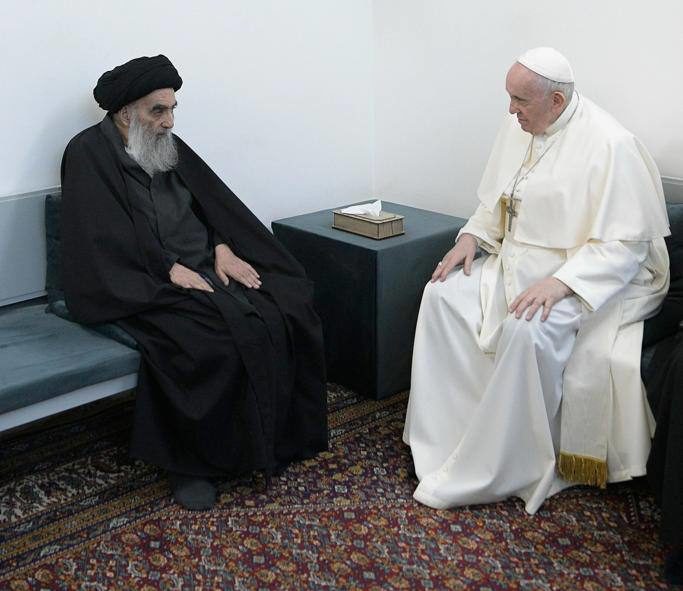 L’Ufficio dell’Ayatullah Sistani sull’incontro con Papa Francesco