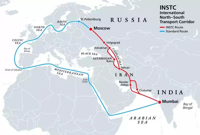 L’AMBIZIOSO PROGETTO DEL CORRIDOIO NORD-SUD: la cooperazione Russia-India-Iran in risposta all’Occidente