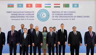 Vertice dell’Organizzazione degli Stati turchi a Samarcanda