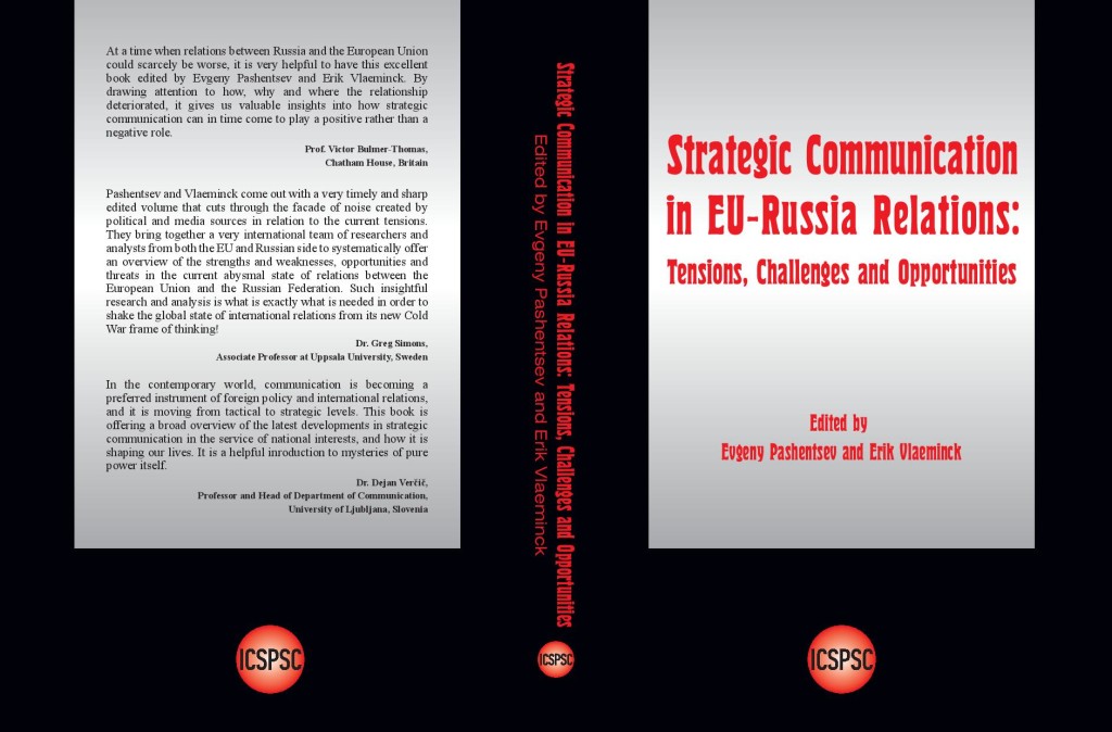 Evgeny N. Pashentsev – “Strategic Communication in EU-Russia Relations: Tensions, Challenges and Opportunities”