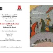 #SaveTheDate | Martedì 28 marzo 2023 18H30 a Roma | Presentazione Libro "Il Libro di Dede Korkut"